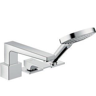 Hansgrohe Metropol 32550000 врезной смеситель для ванны на три отверстия, Хром