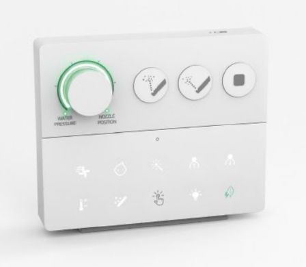 Черный матовый унитаз с функцией биде GSI WCLEAN Swirlflush, Черный