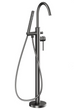 Смеситель для ванны напольный KFA Armatura MOZA Gun Metal Grey 5035-510-61