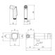 Гигиенический душ скрытого монтажа с бидеткой, IMPRESE VR30704U-BT