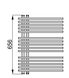 Сушка для рушників Zehnder Yucca Star арт. YAS-070-050, білий, Білий