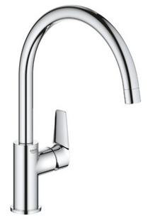 Змішувач для кухні Grohe BauEdge, хром (31233001), Хром