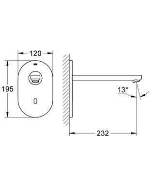 Смеситель Grohe Eurosmart Cosmopolitan Е 36334SD0 для раковины, Хром
