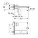 Grohe Lineare Смеситель для раковины на два отверстия L-Size 23444001