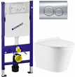 Инсталляция Geberit 111.153.00.1 + безободковый унитаз Koller Pool Tornado 3.0