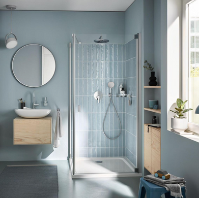 Душова система прихованого монтажу Grohe Eurosmart з Tempesta 250, хром (25288000), Хром