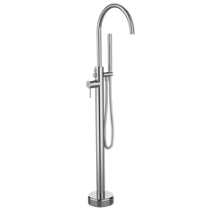 Змішувач підлоговий для ванни GRB Time з ручним душем, хром (47450740), Хром