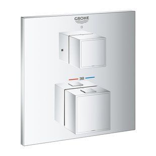 Термостат для душа Grohe Grohtherm Cube 24153000, Хром