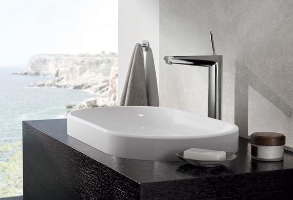 Змішувач Grohe Eurodisk Joystick 23428 000 для вільностоящих раковин, Хром