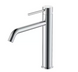 Змішувач для раковини Devit Flow 550533С, високий, хром, Хром
