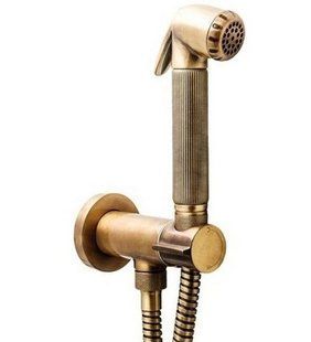 Гигиенический душ со смесителем Bossini Nikita Mixer Set E37008B00022, бронза
