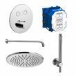 Душевой набор Paffoni Compact-M Tondo, хром (Kit Compact-M Tondo)