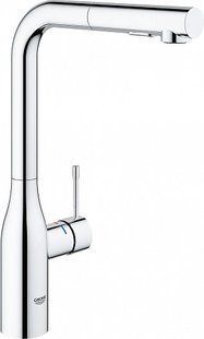 Grohe Essence Змішувач одноважільний для миття, висувний вилив (30270000), Хром