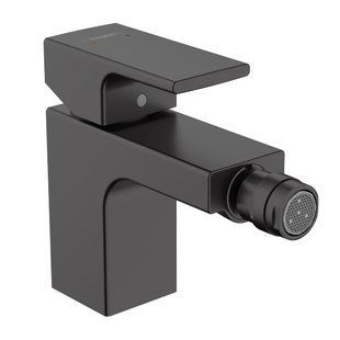 Змішувач для біде Hansgrohe Vernis Shape з донним клапаном pop-up, чорний (71211670)