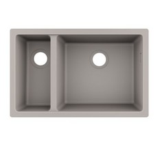 Кухонна мийка Hansgrohe S51 S510-U635 сірий бетон (43433380), Сірий