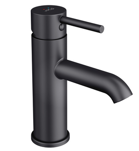 Jika MIO Змішувач для раковини 168 мм, чорний матовий, Чорний