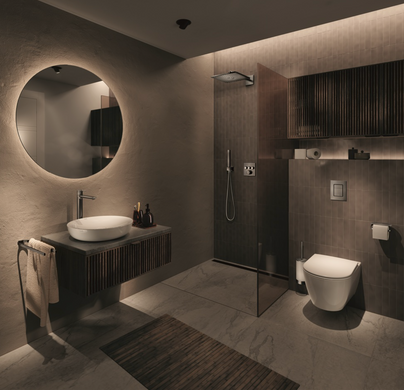 Grohe Суперсталь Grohtherm SmartControl SET Душева система прихованого монтажу, Нержавіюча сталь