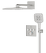 Grohe Суперсталь Grohtherm SmartControl SET Душева система прихованого монтажу, Нержавіюча сталь