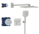 Grohe Суперсталь Grohtherm SmartControl SET Душева система прихованого монтажу, Нержавіюча сталь
