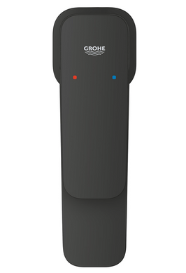 Смеситель для раковины S-размера Grohe Cubeo чёрный матовый (1016992430), Черный