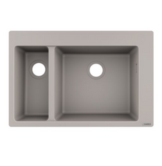 Кухонна мийка Hansgrohe S51 S510-F635 сірий бетон (43315380), Сірий