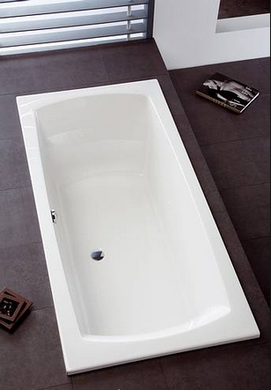 Ванна акриловая прямоугольная Hoesch "Largo" 1800x800x480, без ножек и сифона (3696)