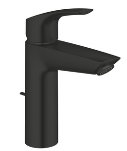 Змішувач для умивальника Grohe Eurosmart New M-Size одноважільний, чорний матовий (233222433), Чорний