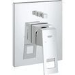 Змішувач Grohe Eurocube, 19896000 для ванни та душу, зовнішня частина