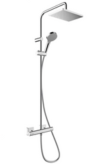 Душевая система Hansgrohe Vernis Shape Showerpipe 230 1jet с термостатом, Chrome (26286000), Хром
