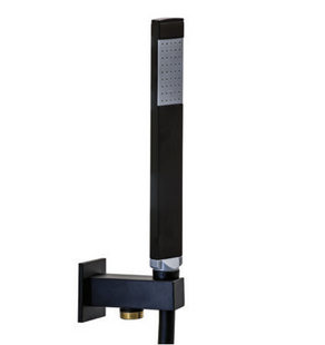 Душевой набор Paffoni Quadro ZDUP 095 NO Black Matt, Черный