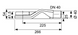 Сифон TECE Drainline "низкий" DN 40 боковой слив, 0,5 л/с (650004)