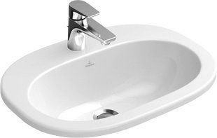 Раковина Villeroy&Boch O.novo, 41615601, 56х40,5см, врізна, Білий