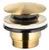 Донный клапан KFA Armatura клик-клак 660-320-31 Золото матовое, Золото