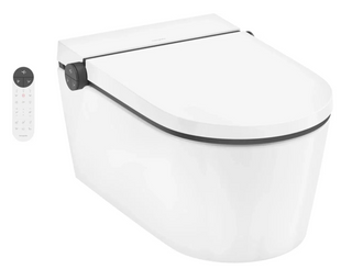 Унітаз-біде Hansgrohe Complete Set LavaPura Element S 63021450, Білий