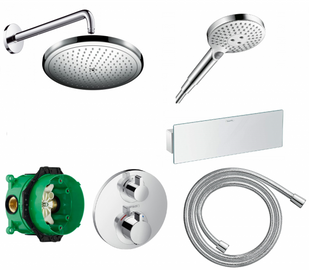 Душова система прихованого монтажу Hansgrohe Ecostat Square 2B141218