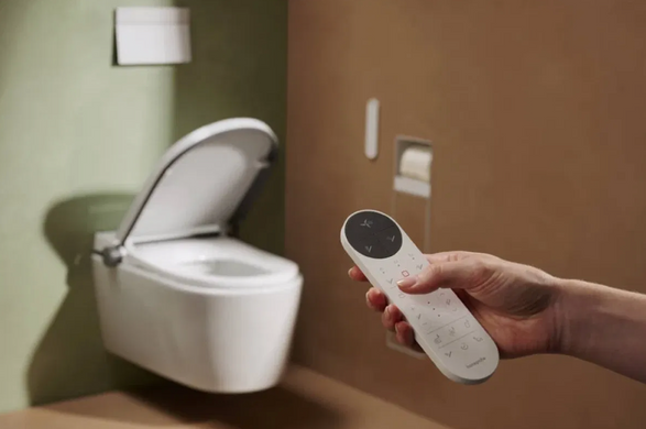 Унітаз-біде Hansgrohe Complete Set LavaPura Element S 63021450, Білий