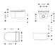 Унітаз-біде Hansgrohe Complete Set LavaPura Element S 63021450, Білий