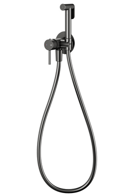 Гигиенический душ KFA Armatura MOZA Gun Metal Grey 5039-512-61 скрытый монтаж, графит