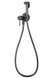 Гигиенический душ KFA Armatura MOZA Gun Metal Grey 5039-512-61 скрытый монтаж, графит