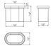 Склянка для щіток S5 (153077)