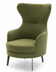Дизайнерське зелене крісло DODO фабрика LeComfort (Італія)