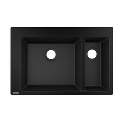 Кухонна мийка Hansgrohe S51 S510-F635 чорний графіт (43315170), Чорний