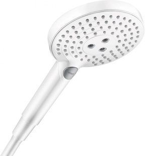 Ручной душ Hansgrohe Raindance Select S 120 3jet, Matt White (26530700), Білий