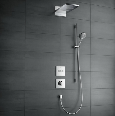 Перемикач положень Hansgrohe ShowerSelect на 3 споживачі, чорний матовий (15764670), Чорний