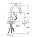 Змішувач для кухонної мийки GROHE Zedra 32462000, Хром