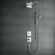 Перемикач положень Hansgrohe ShowerSelect на 3 споживачі, чорний матовий (15764670), Чорний